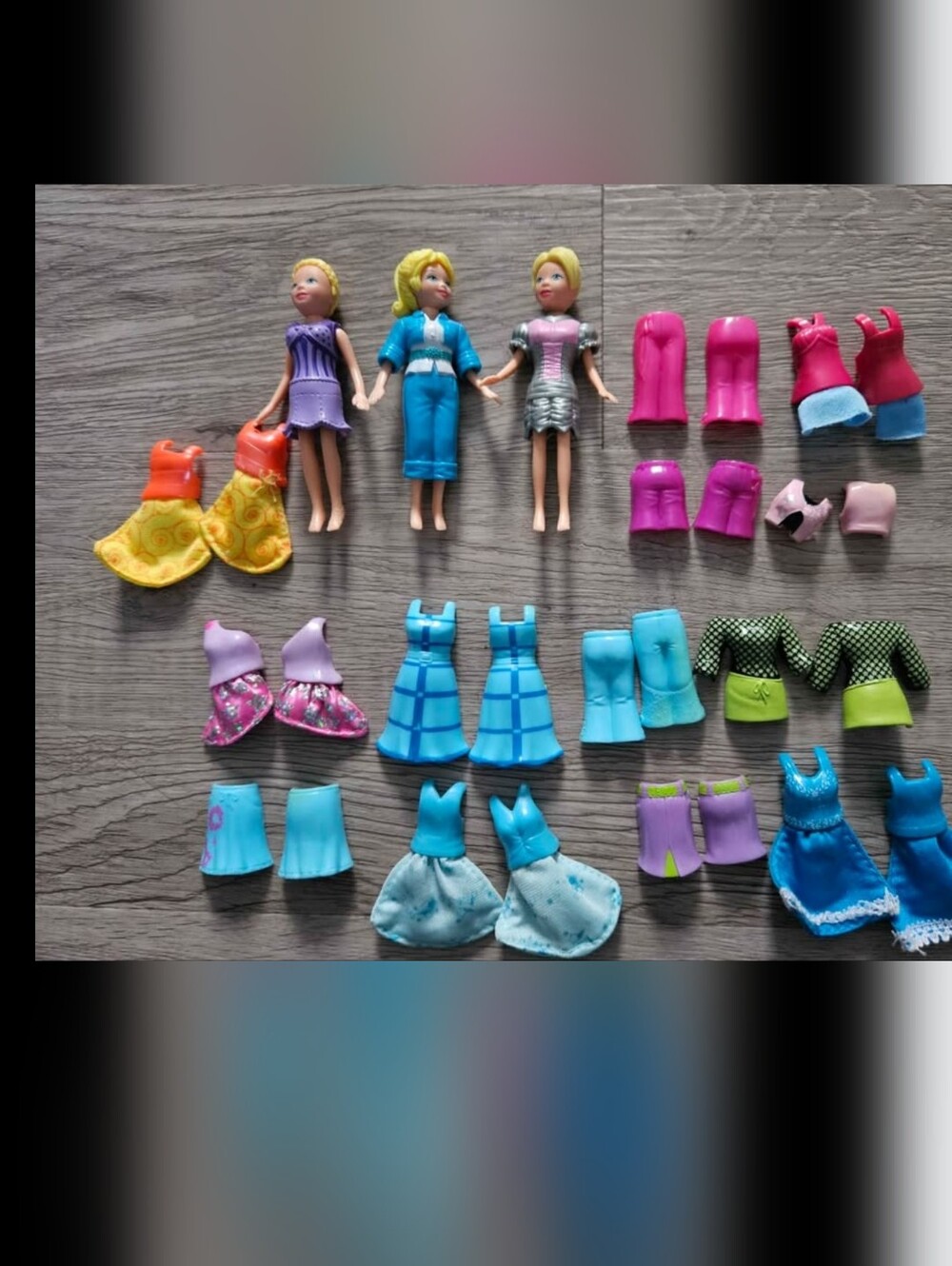 Y2K Magnetic Clothes Polly Pocket Lot